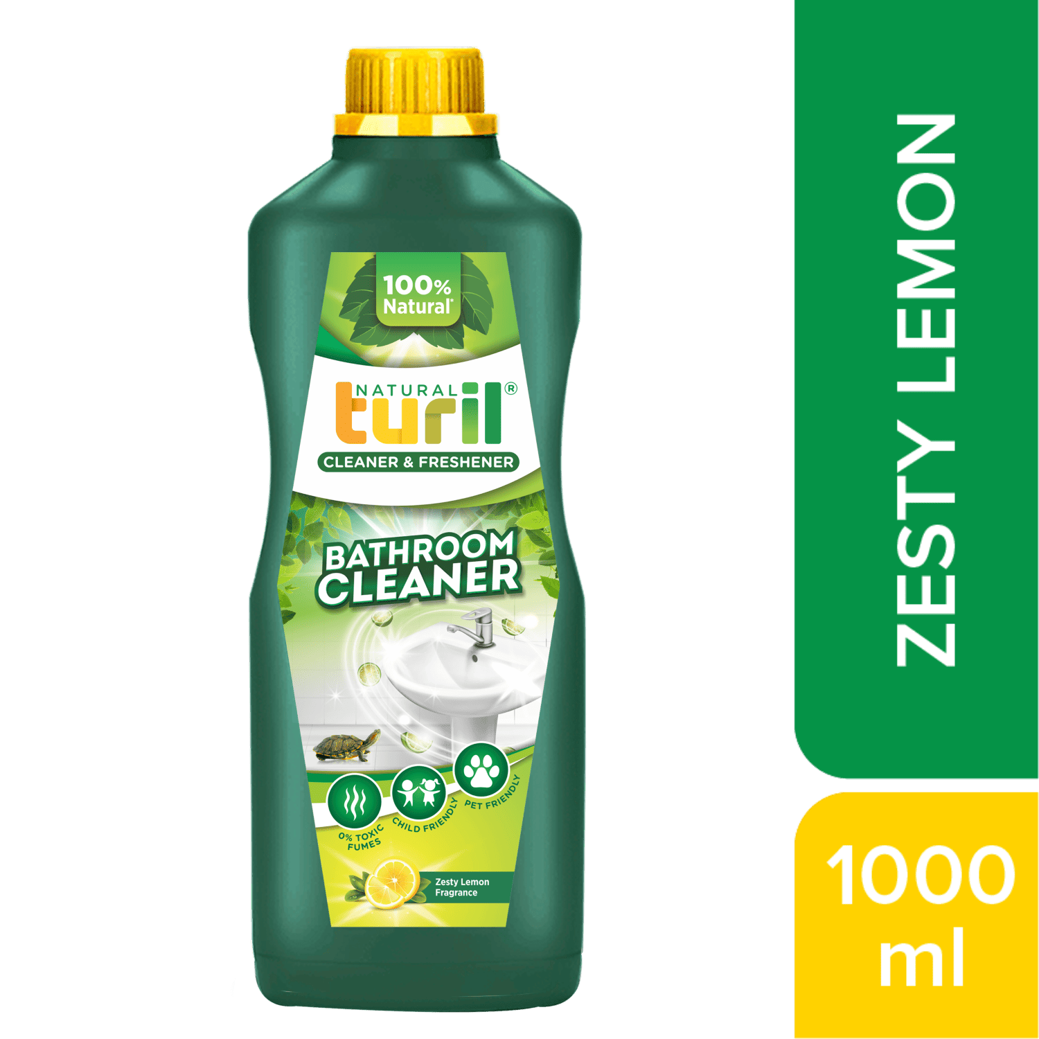 Turil Bathroom Cleaner - Zesty Lemon fragrance