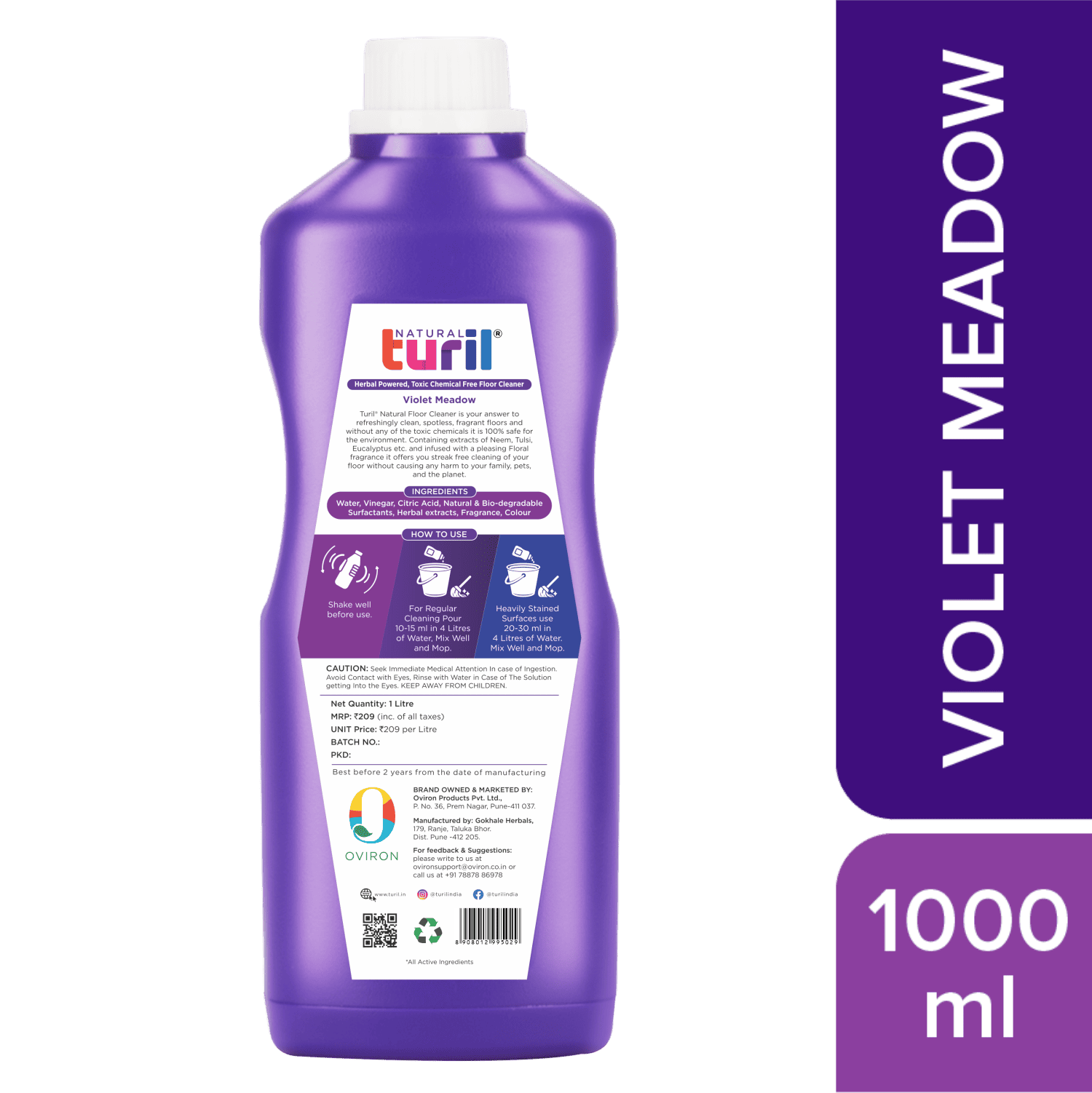 Turil Floor Cleaner - Violet Meadows - Image 2