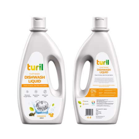 Turil Dishwash Liquid (500 ml) - Orange fragrance